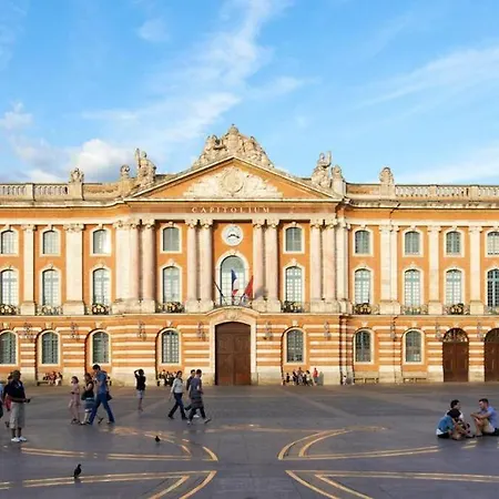 Superbe T2 Avec Terrasse Face Au Parc Des Fontaines Appartement Toulouse